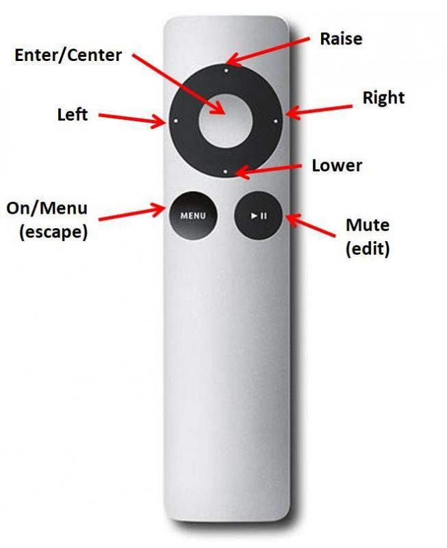 Apple Remote - OLED Display