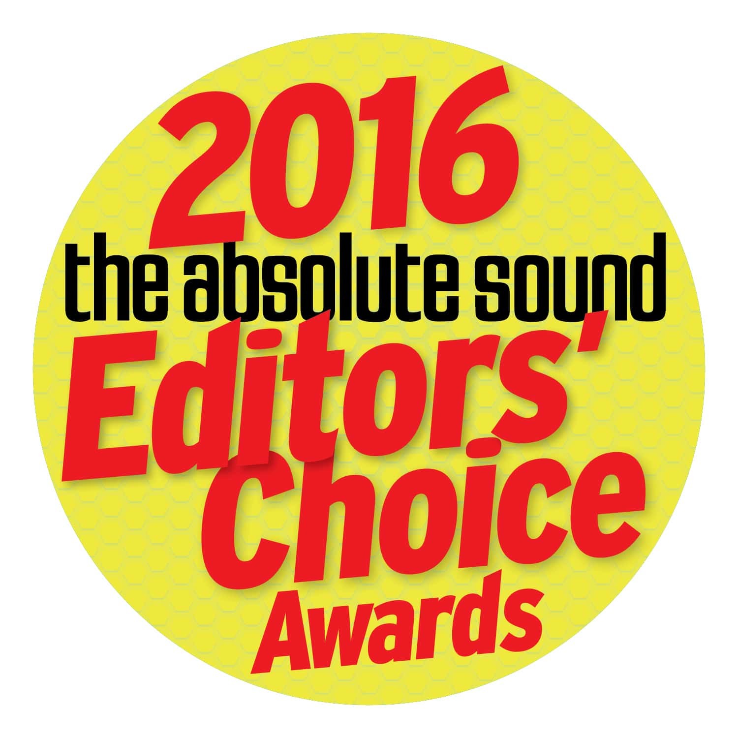 2016 absolute sound editors' choice award for LDR3.V2