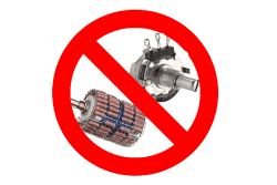 say not to conventional volume control