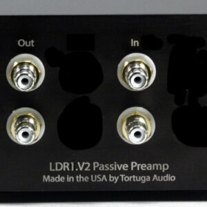 LDR1.V2 passive preamp rear panel