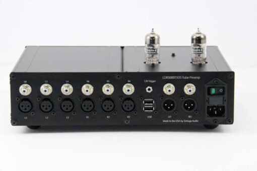 LDR3000T Tube Preamp - rear view
