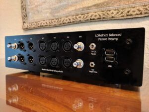 LDRxB.V25 Balanced Passive Preamp - Rear Panel