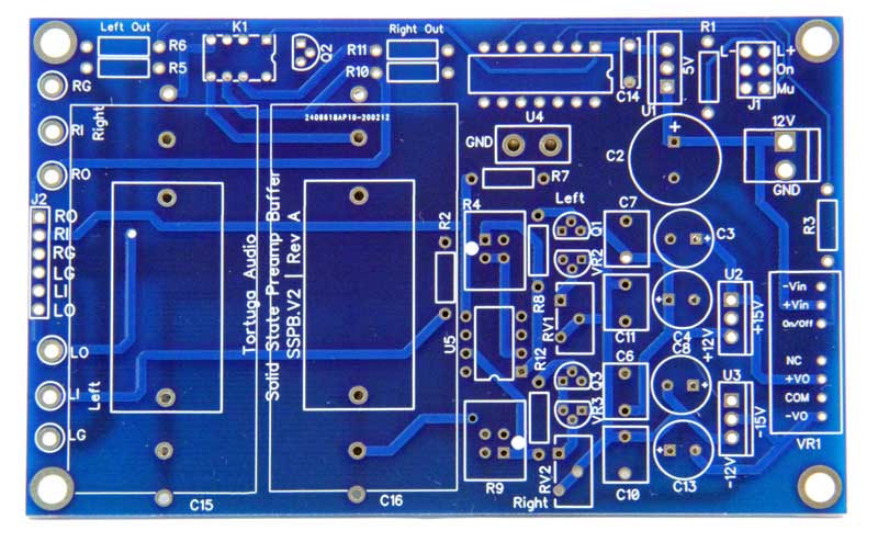 sspb.v2 solid state buffer kit bare circuit board
